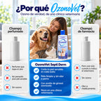 Ozonovet Septi-Derm - Champú de Ozono Dermatológico (250 ml)