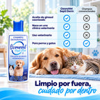 Ozonovet Septi-Derm - Champú de Ozono Dermatológico (250 ml)