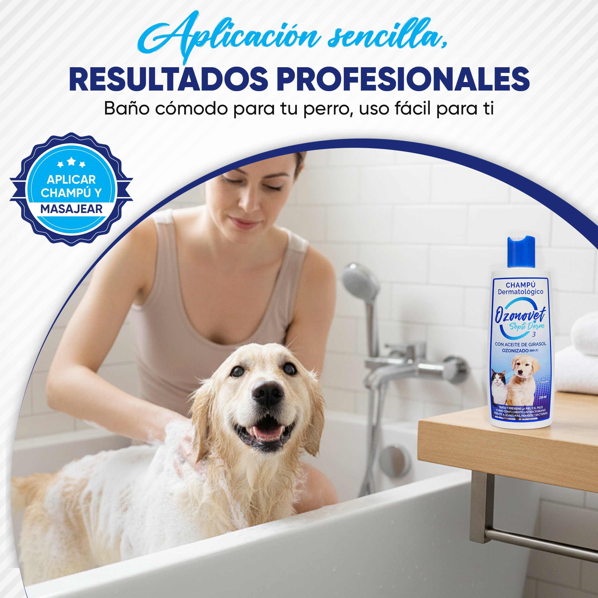 Ozonovet Septi-Derm Champú (250 ml)